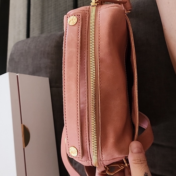 Hammitt Pink Crossbody Bag with Gold Accents - Picture 8 of 15
